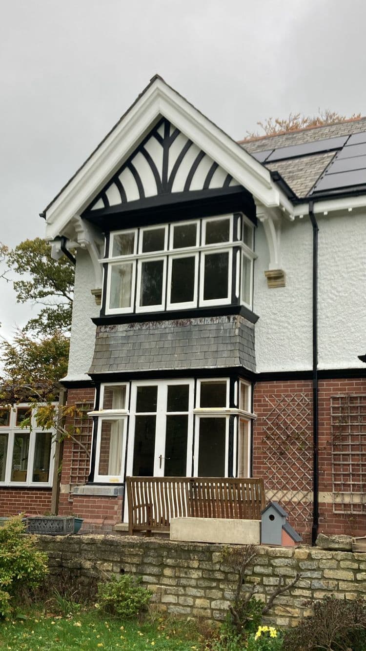 Exterior window refurbishment in East Devon